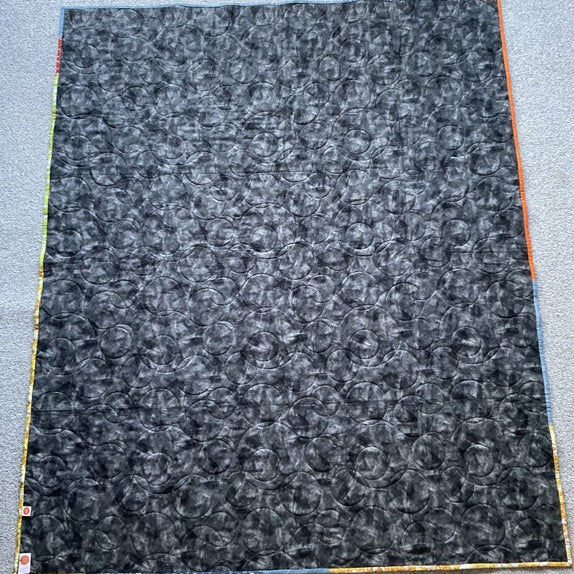 #119 Quiltet slumreteppe "Simply Scrappy"