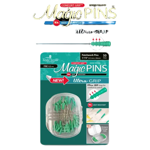 Magic Pins - Knappenåler for patchwork