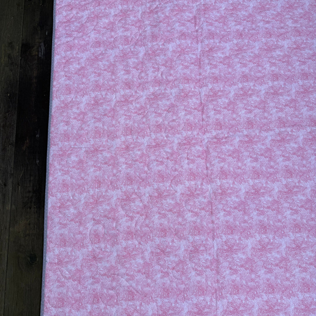 #354 Babyteppe "home is where my heart is" i rosa