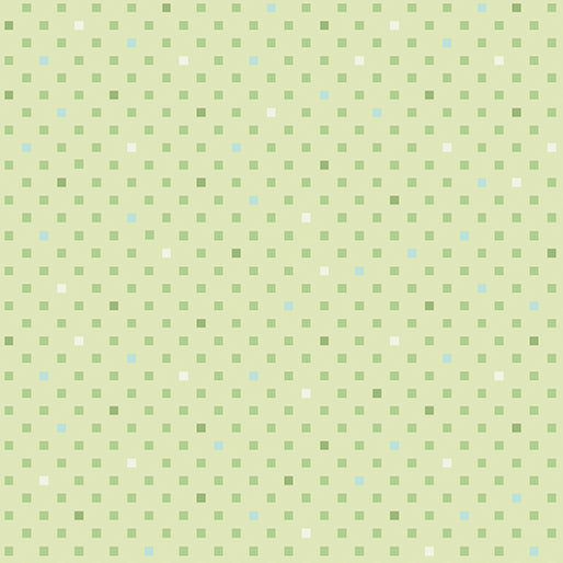 Dazzling Squares Light Green