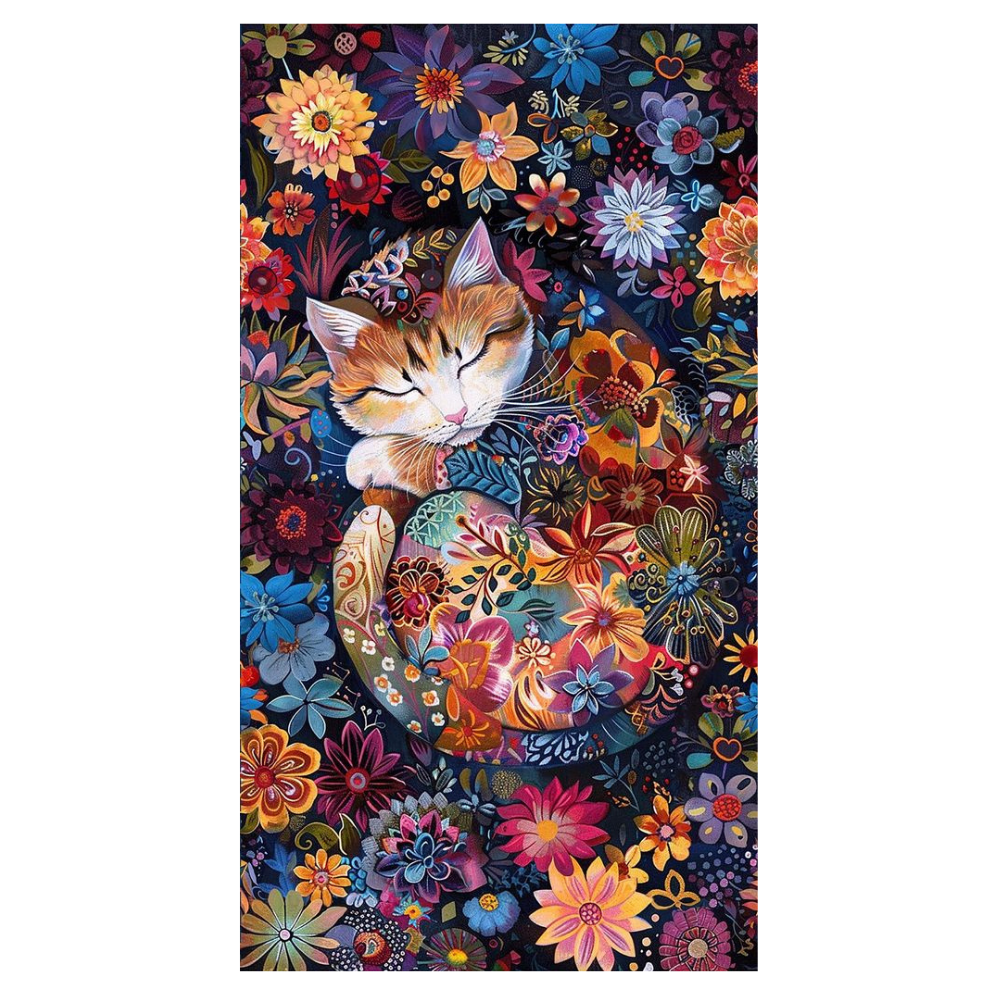 Calico Cat Panel