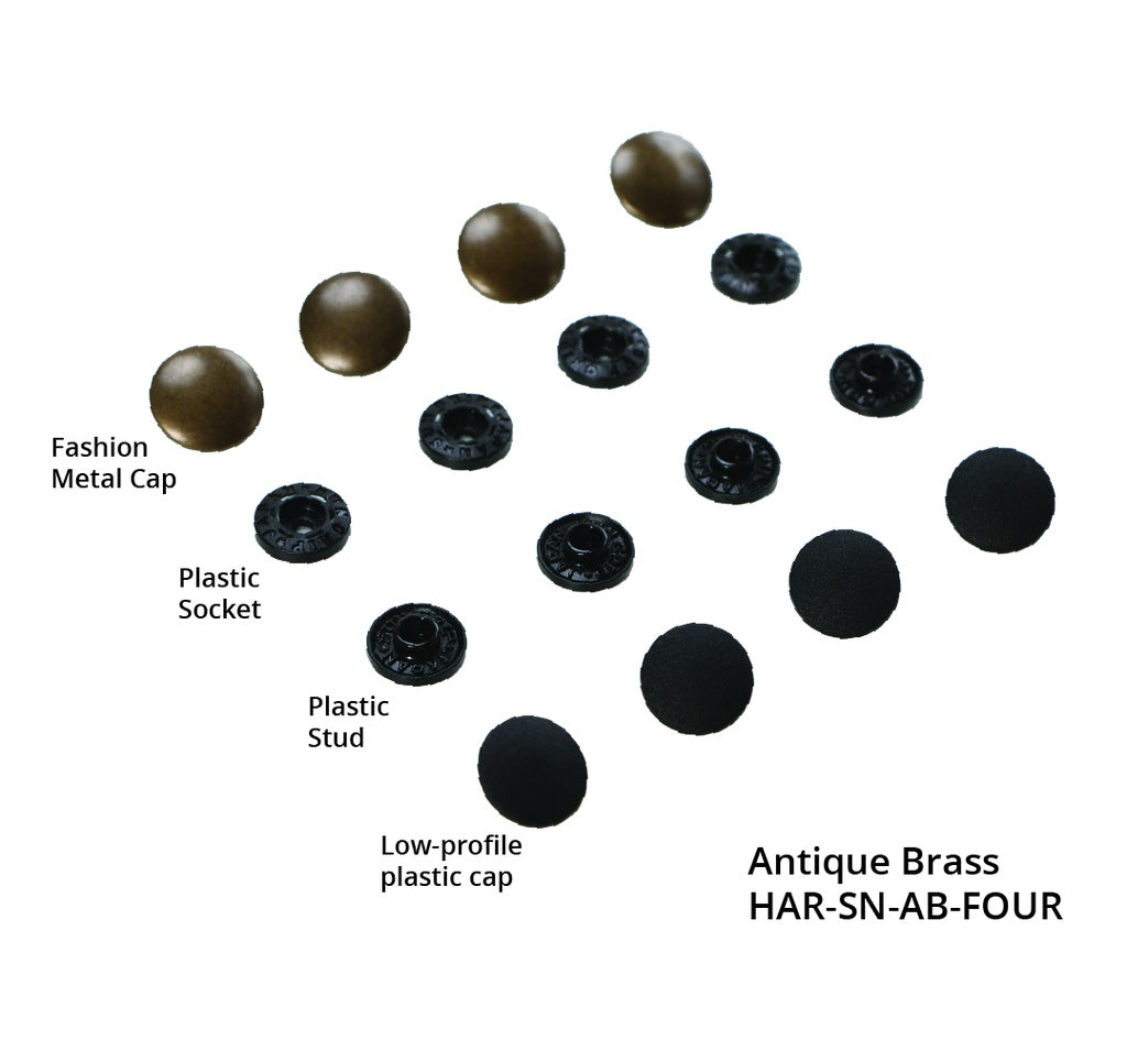 byAnnie Tool Free Snaps 4 sets - trykknapper