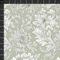William Morris Leicester Olive Chrysantemum Tonal