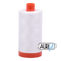 Aurifil-tråd 2021 - Natural White