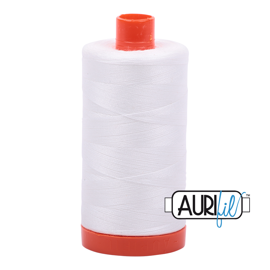Aurifil-tråd 2021 - Natural White