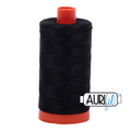 Aurifil-tråd 2692 - Black