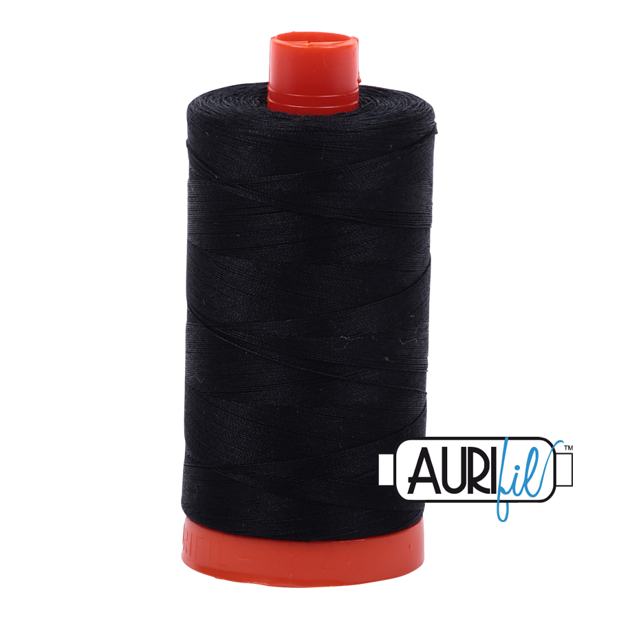Aurifil-tråd 2692 - Black
