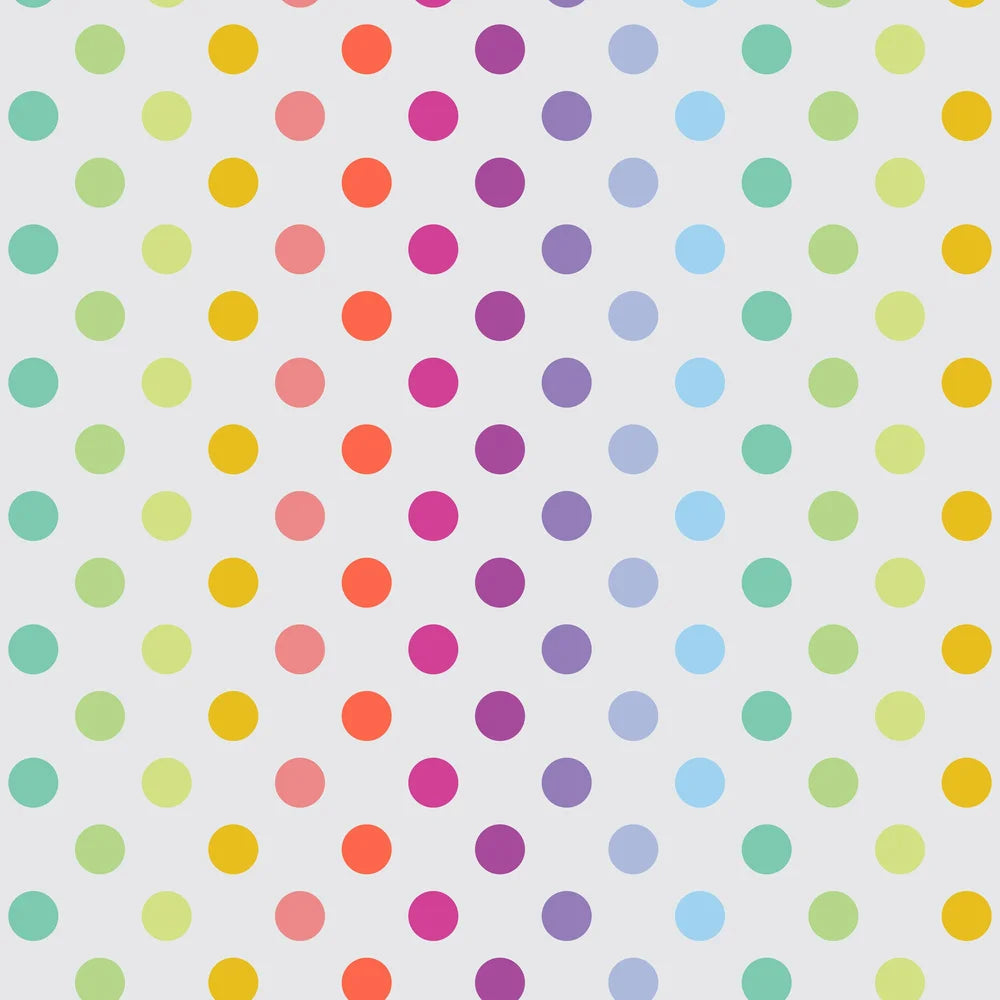 Tula Pink True Colors Disco Poms Fog