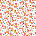 Patterned Cats Orange Multi - hvit/orange