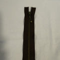Glidelås 4 mm metall 30 cm