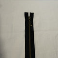 Glidelås 4 mm metall 45 cm