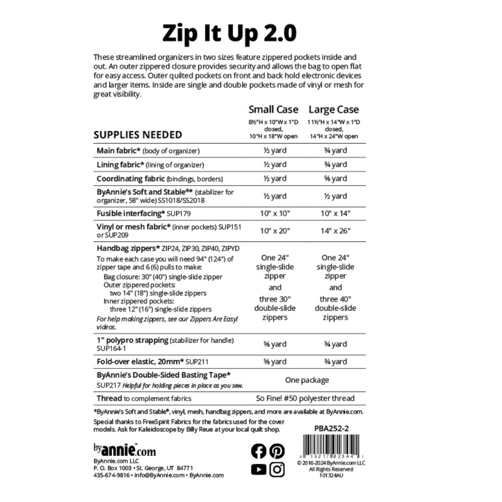 byAnnie Zip It Up 2.0