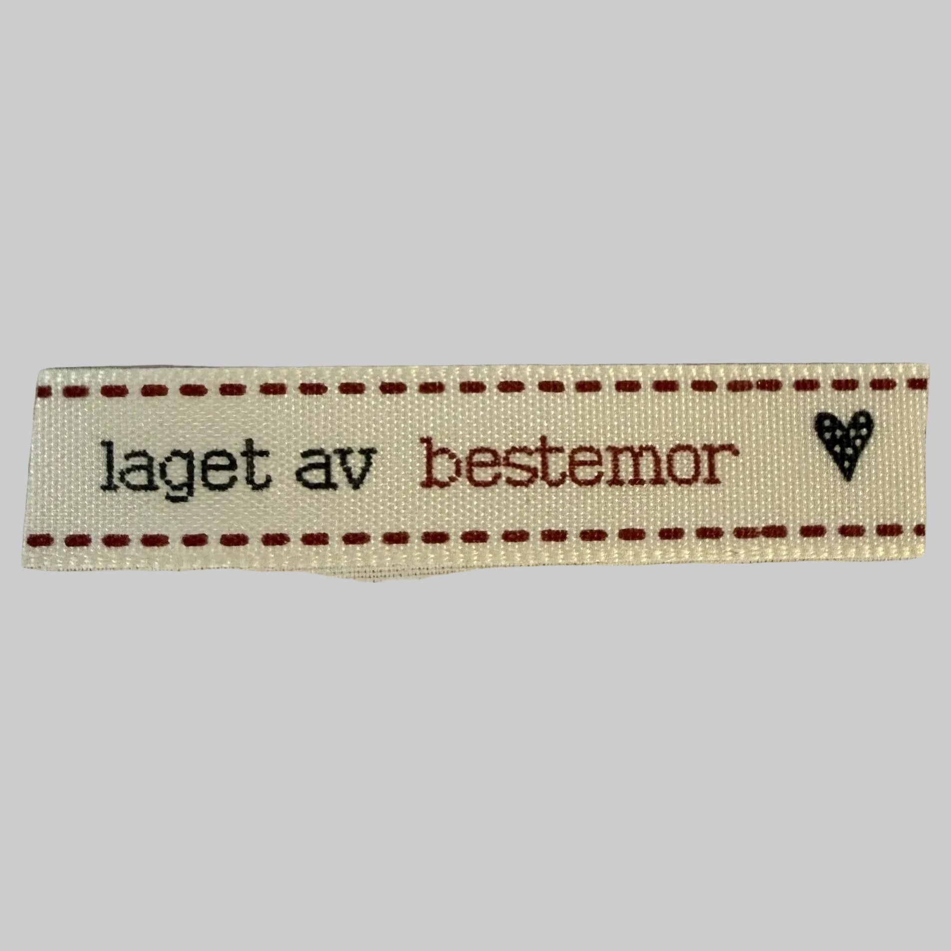 Sy-merke "laget av bestemor"
