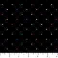 Ditsy Dots Black multi
