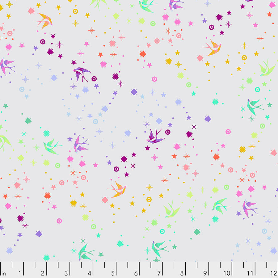 Tula Pink Fairy Dust Whisper (satin)