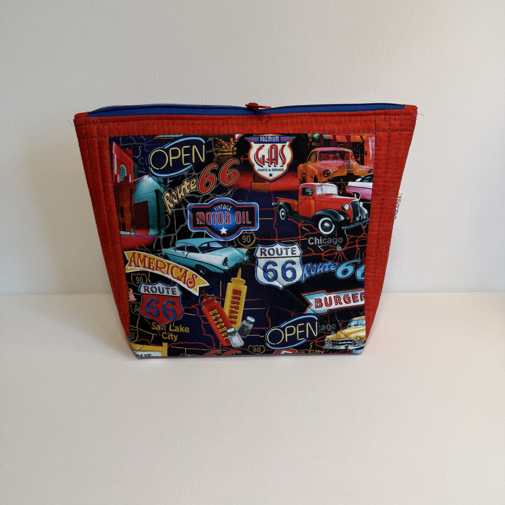 Materialpakke Toalettmappe - Route66 Diner