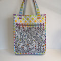 Skulderveske Tula Pink Greywork Leopard