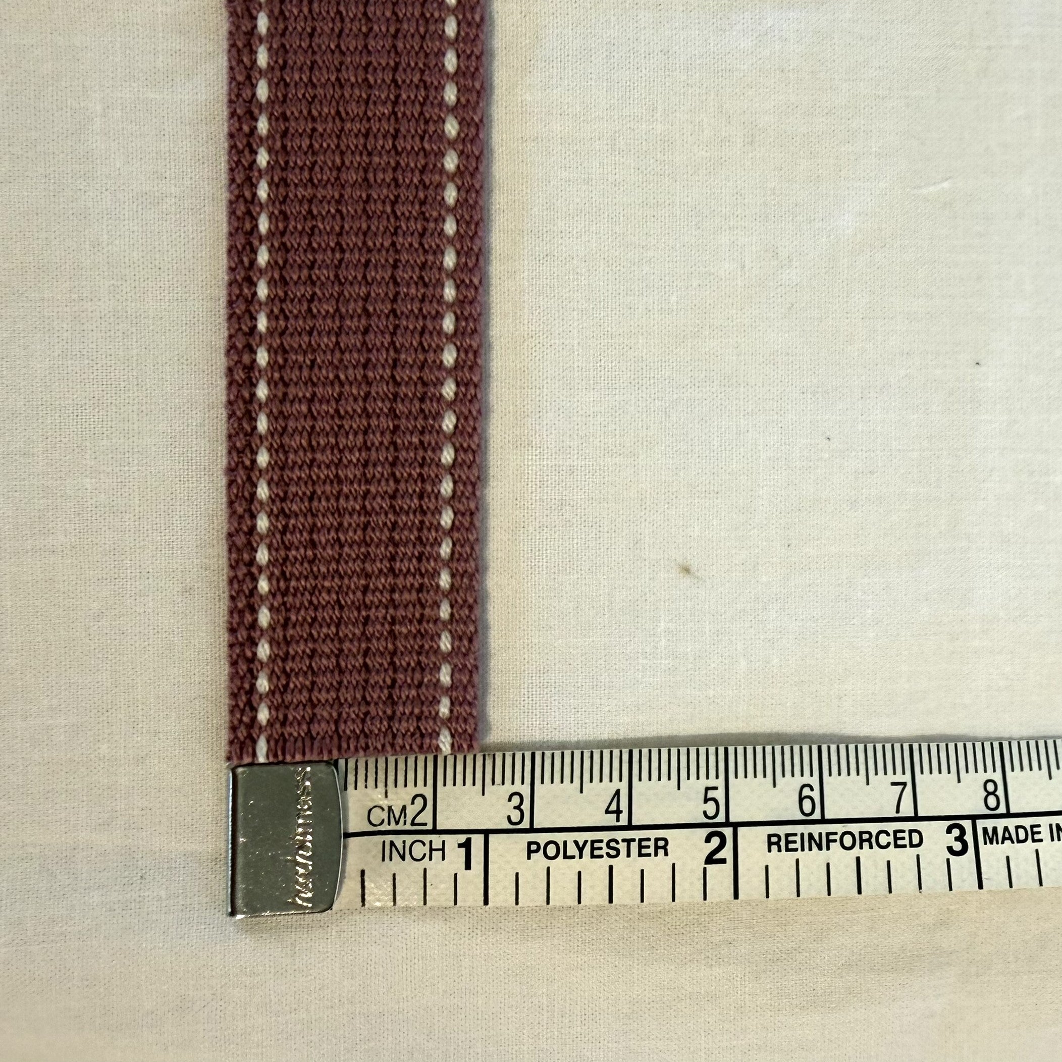 Veskehank metervare bomull 15 mm