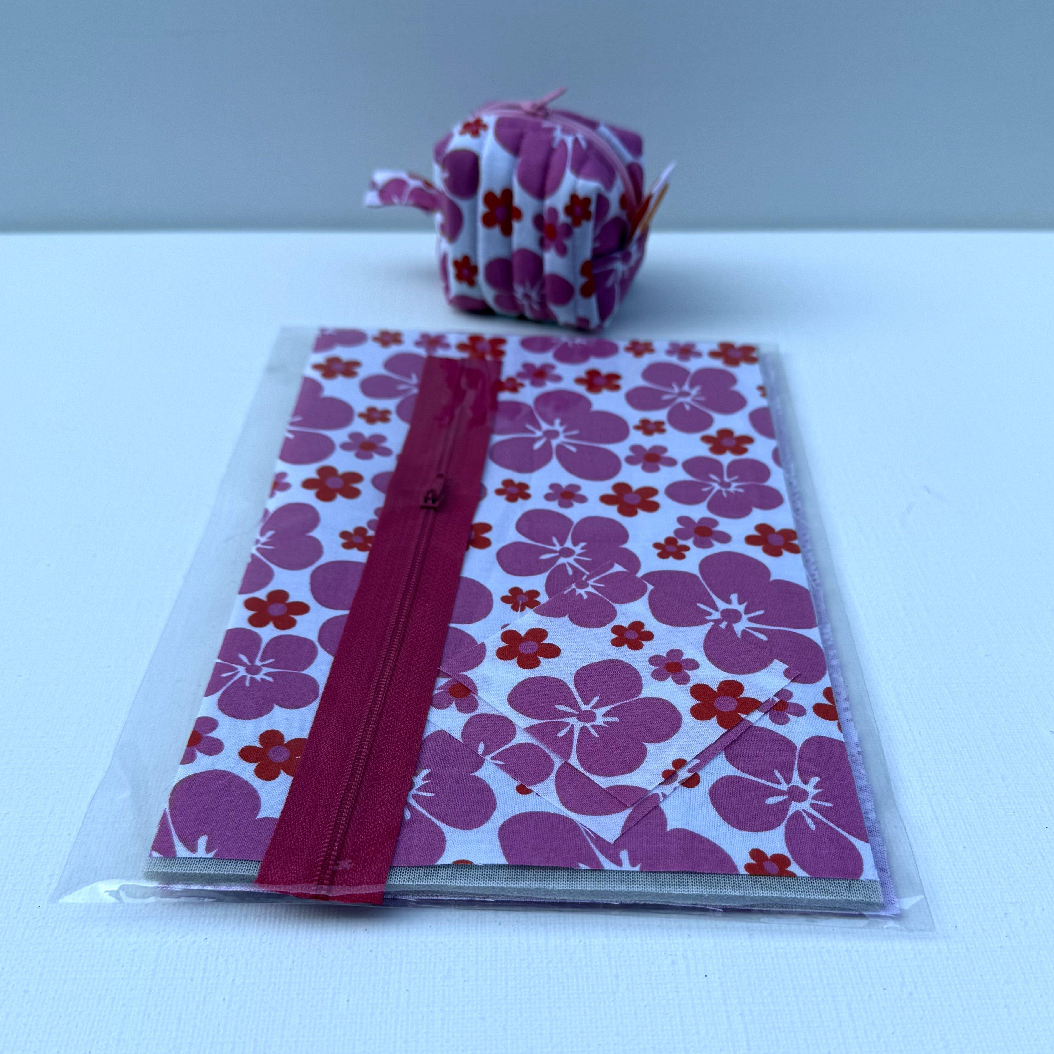 Sy-snacks mini-pung med blomstermotiver