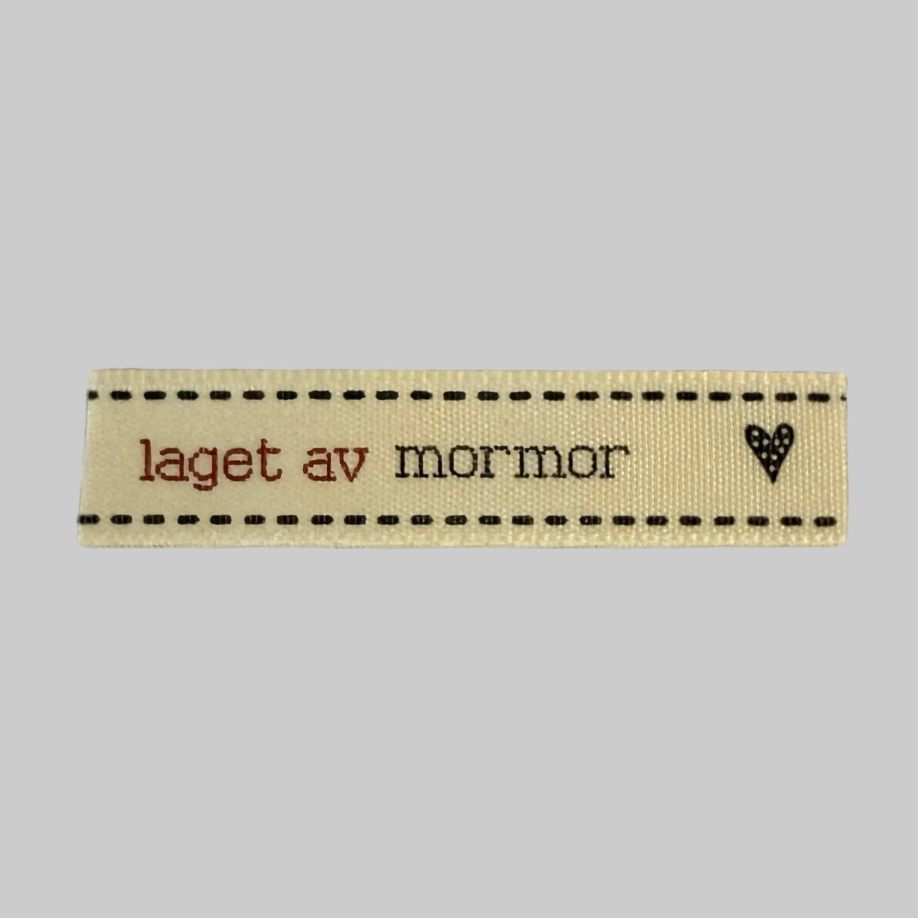 Sy-merke "laget av mormor"