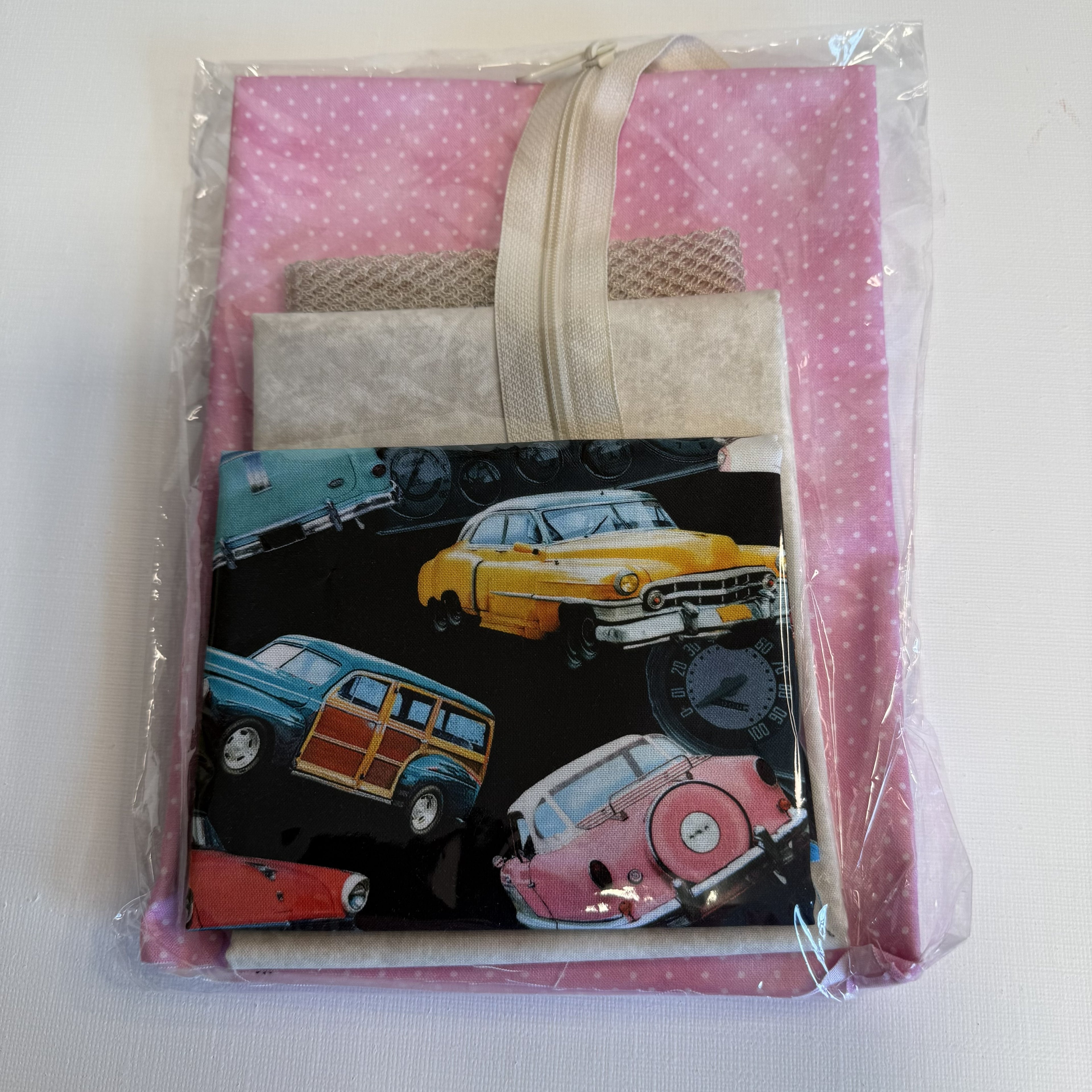 Materialpakke Toalettmappe Classic Cars