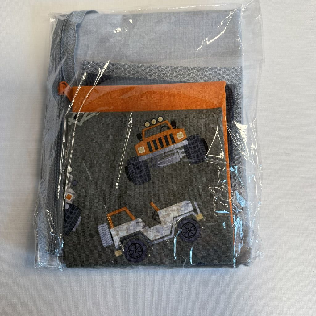 Materialpakke Toalettmappe Monstertruck