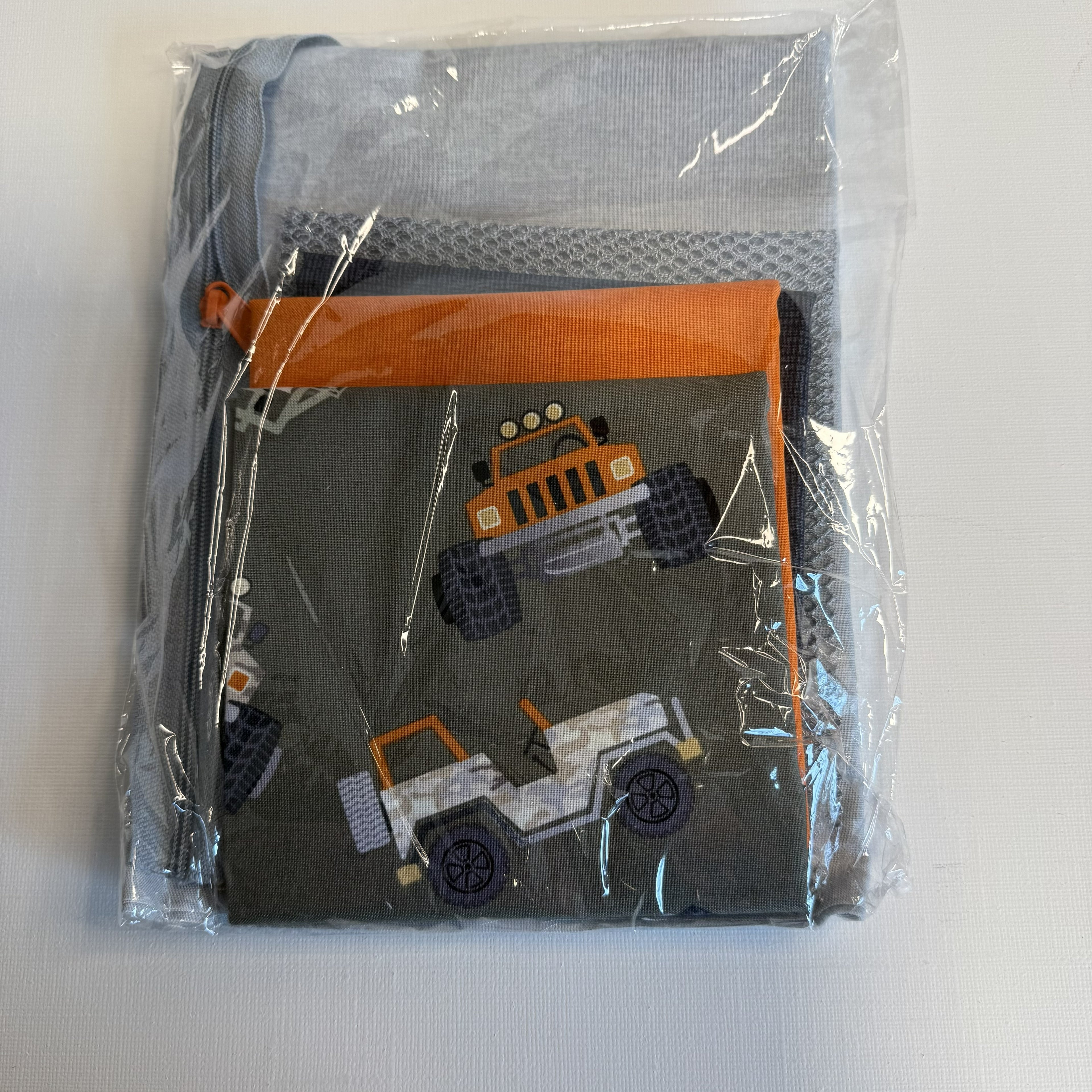 Materialpakke Toalettmappe Monstertruck