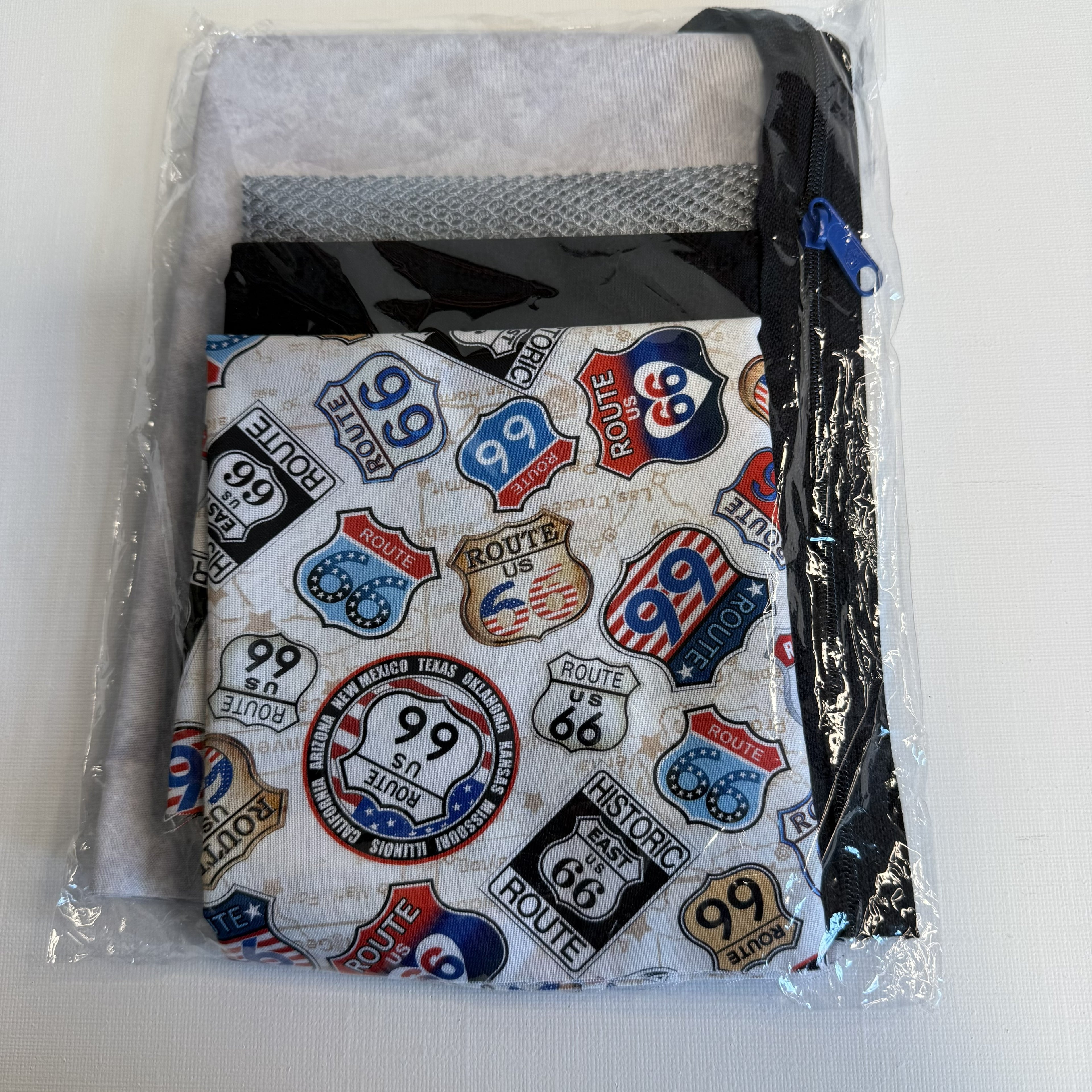 Materialpakke Toalettmappe Route66