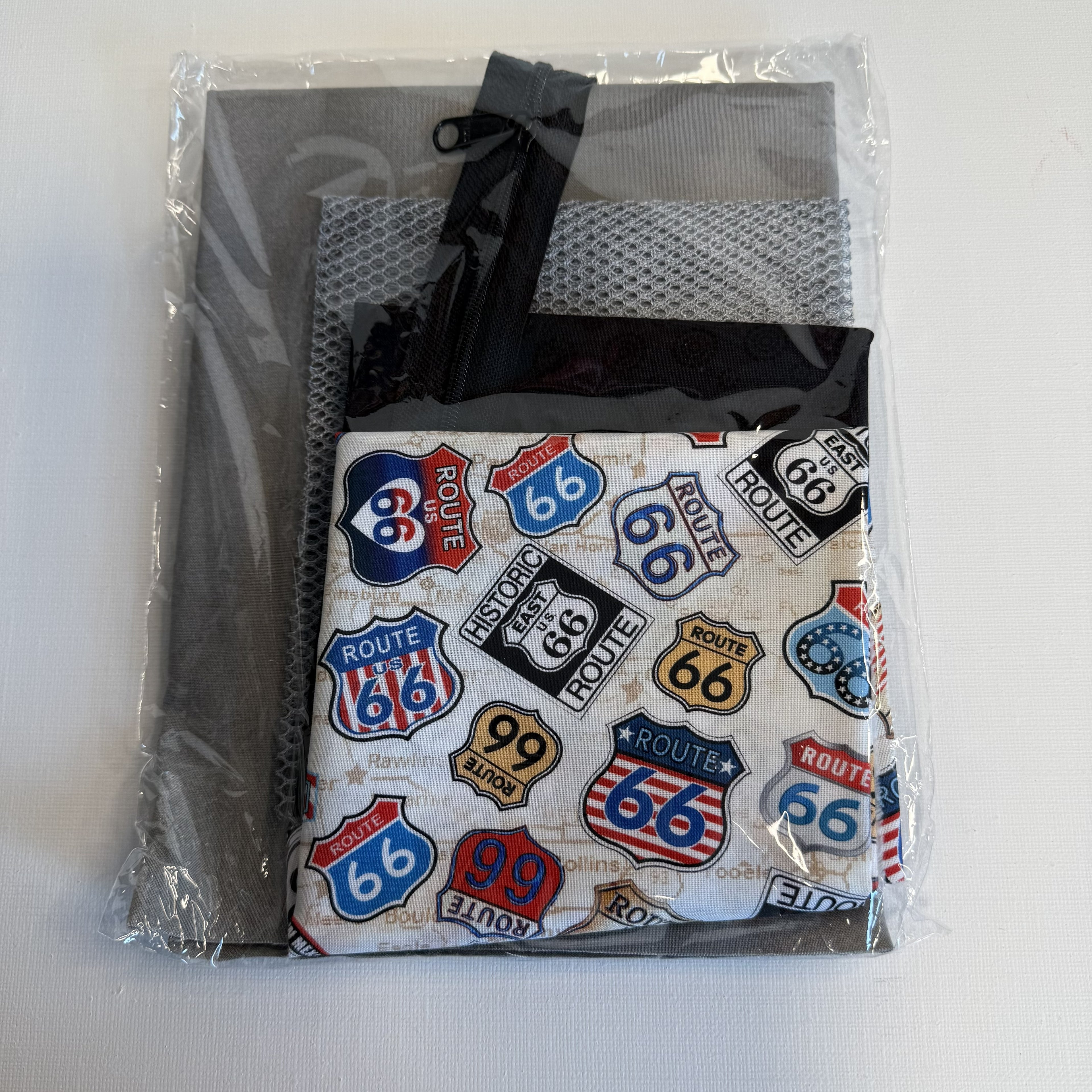 Materialpakke Toalettmappe Route66