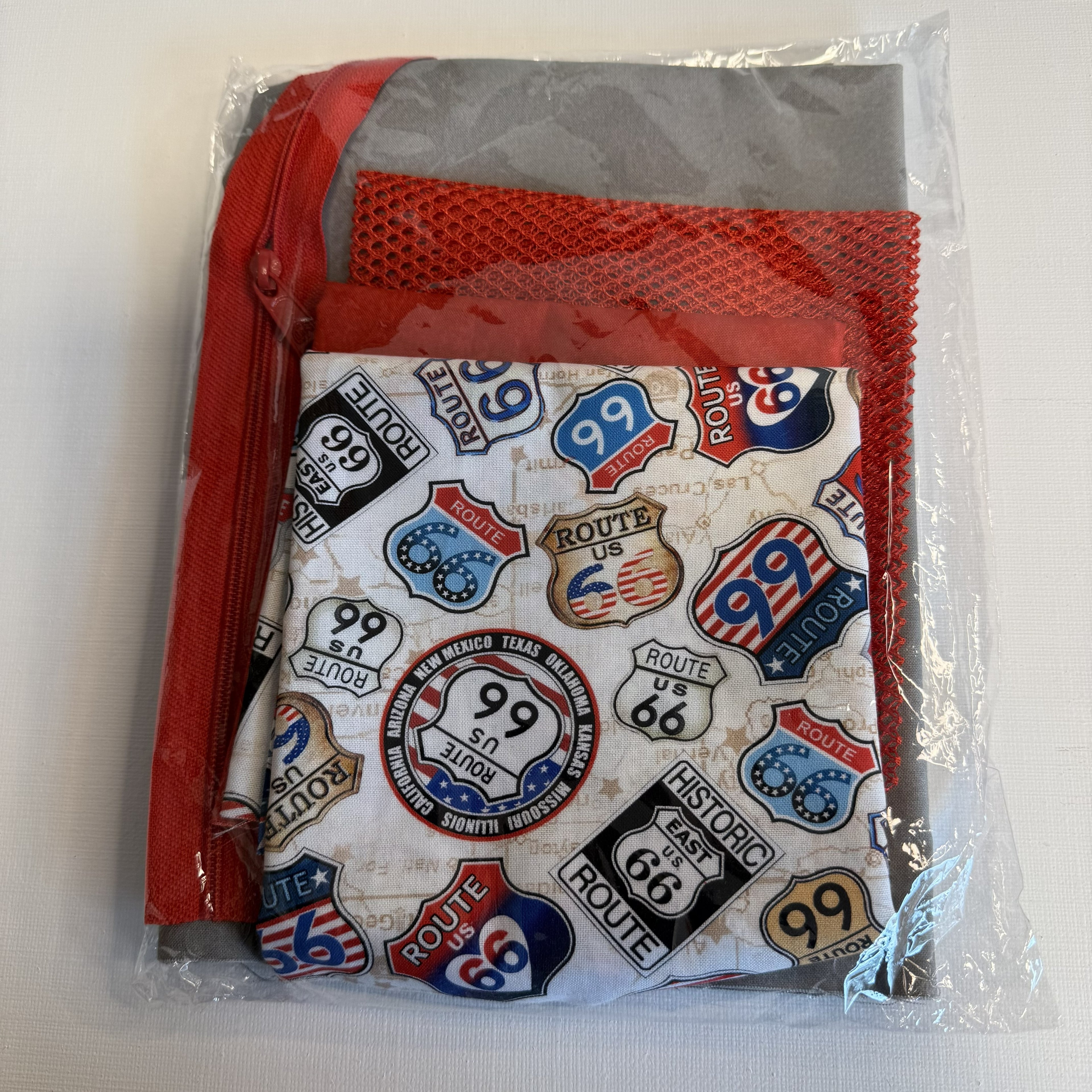 Materialpakke Toalettmappe Route66