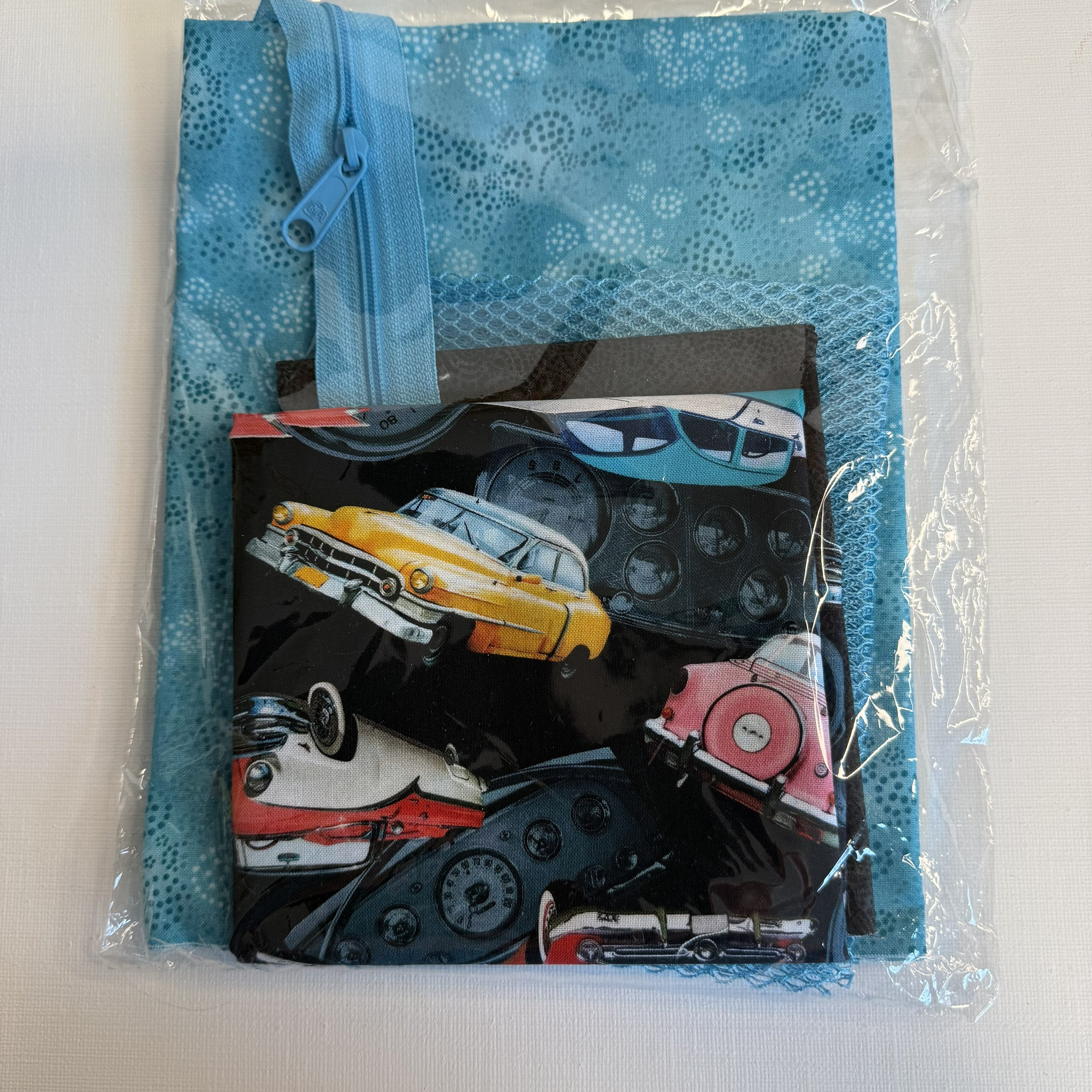 Materialpakke Toalettmappe Classic Cars