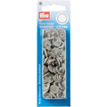 Prym 393 124 trykknapper 12,4 mm plast lys grå