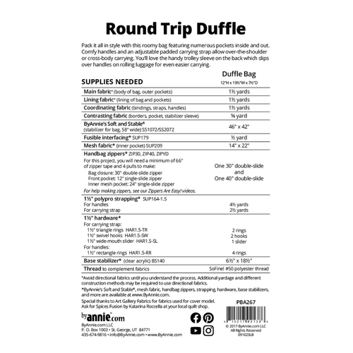 byAnnie Round Trip Duffle