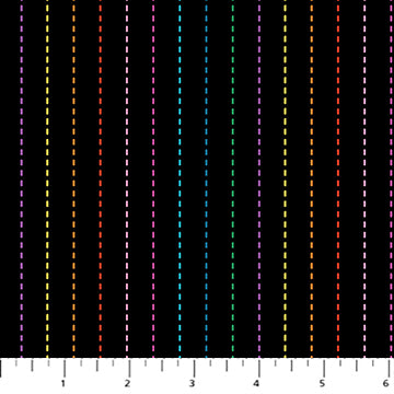 Stripe Black multi