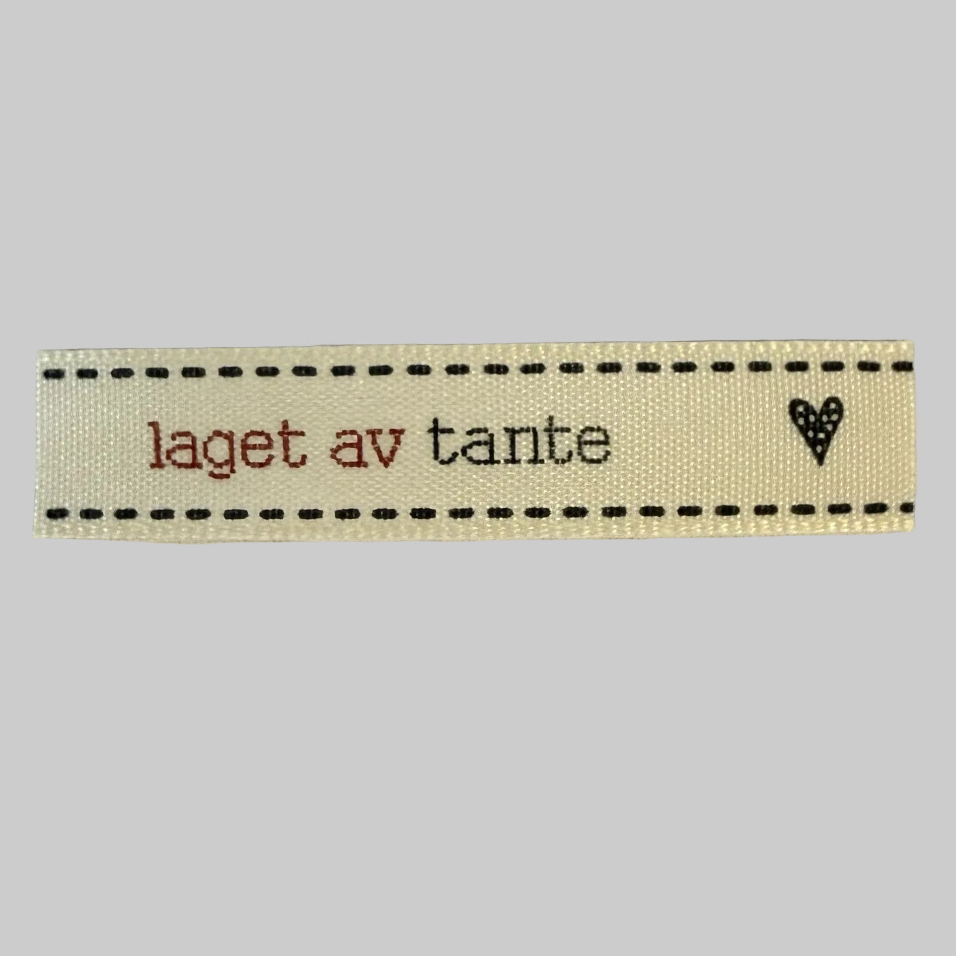 Sy-merke "laget av tante"