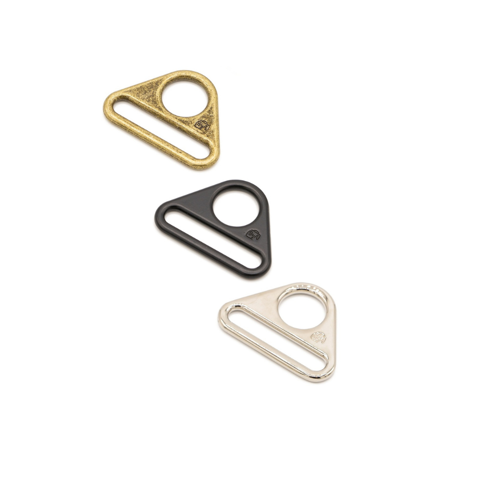 byAnnie Triangel ring 1,5 inch - trekant-ring 2 pk