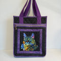 Skulderveske Artist Cat Lilla