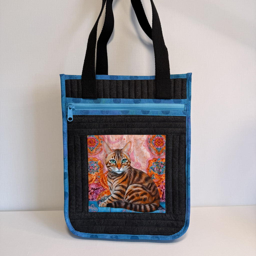 Skulderveske Artist Cat Turkis