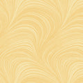 Wide Wave Texture Yellow - gul